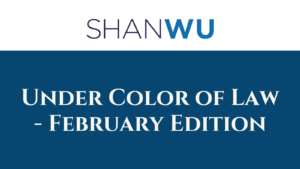 Under Color of Law November - Shanlon Wu
